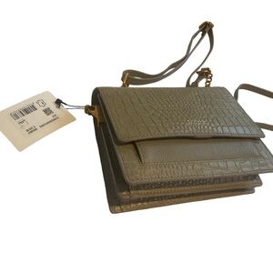 NWT_LouLou Essentials Leather Bag 31 crossbody159DG city chick Tasje Ally.